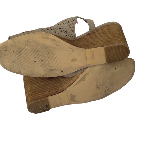 CARLOS SANTANA GABRIELLE NUDE WEDGE - Picture 9 of 10